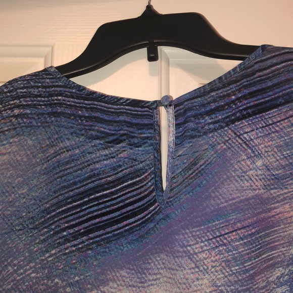 Cable and gauge multi color blouse - Picture 5 of 7